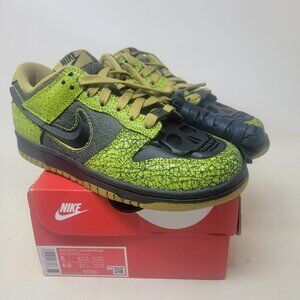 Nike Dunk Low Retro QS Halloween Skull Men’s Size 5 HV6103-300